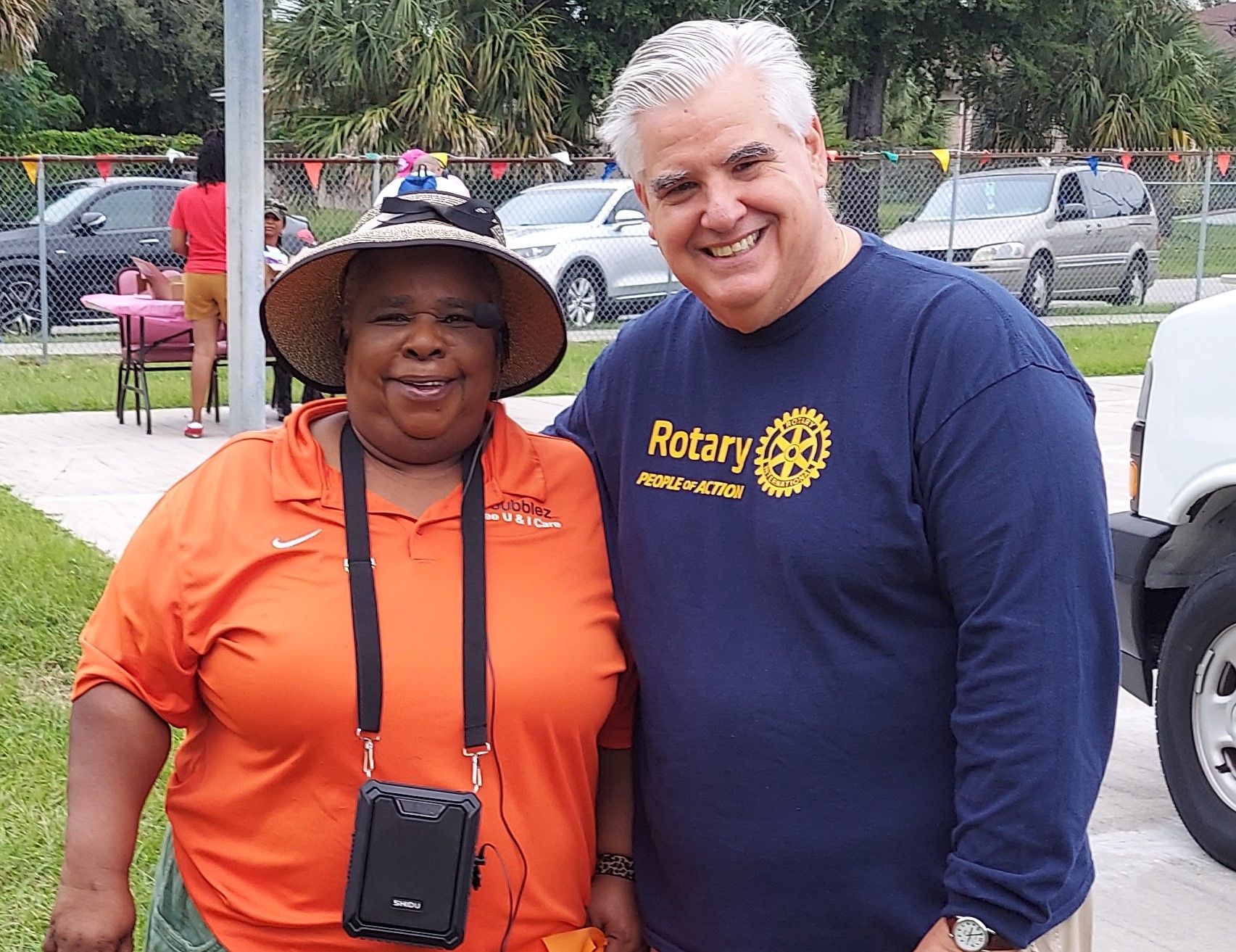 Lance serving with Rotary in the Tampa Bay community